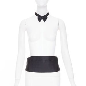 Ralph Lauren Silk Cummerbund Bow Tie Set